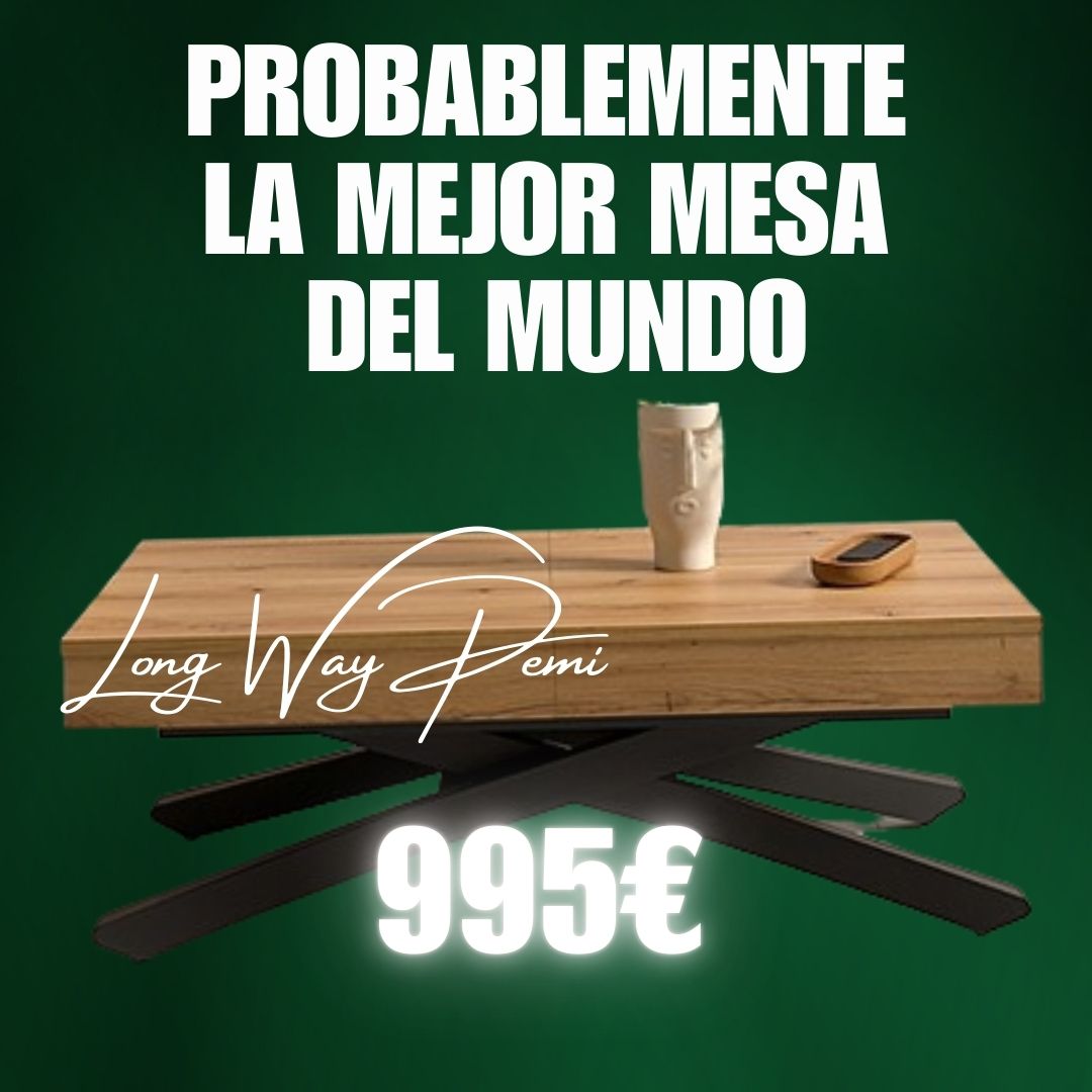 Probablemente la mejor mesa - Long Way Pemi