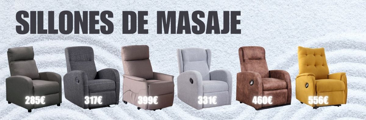 Banner  sillones de masaje